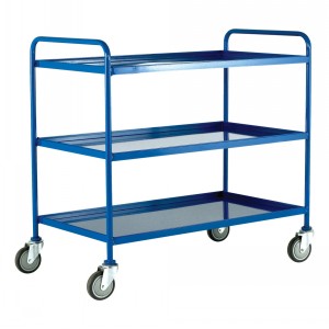 Tray Trolley Steel Shelves